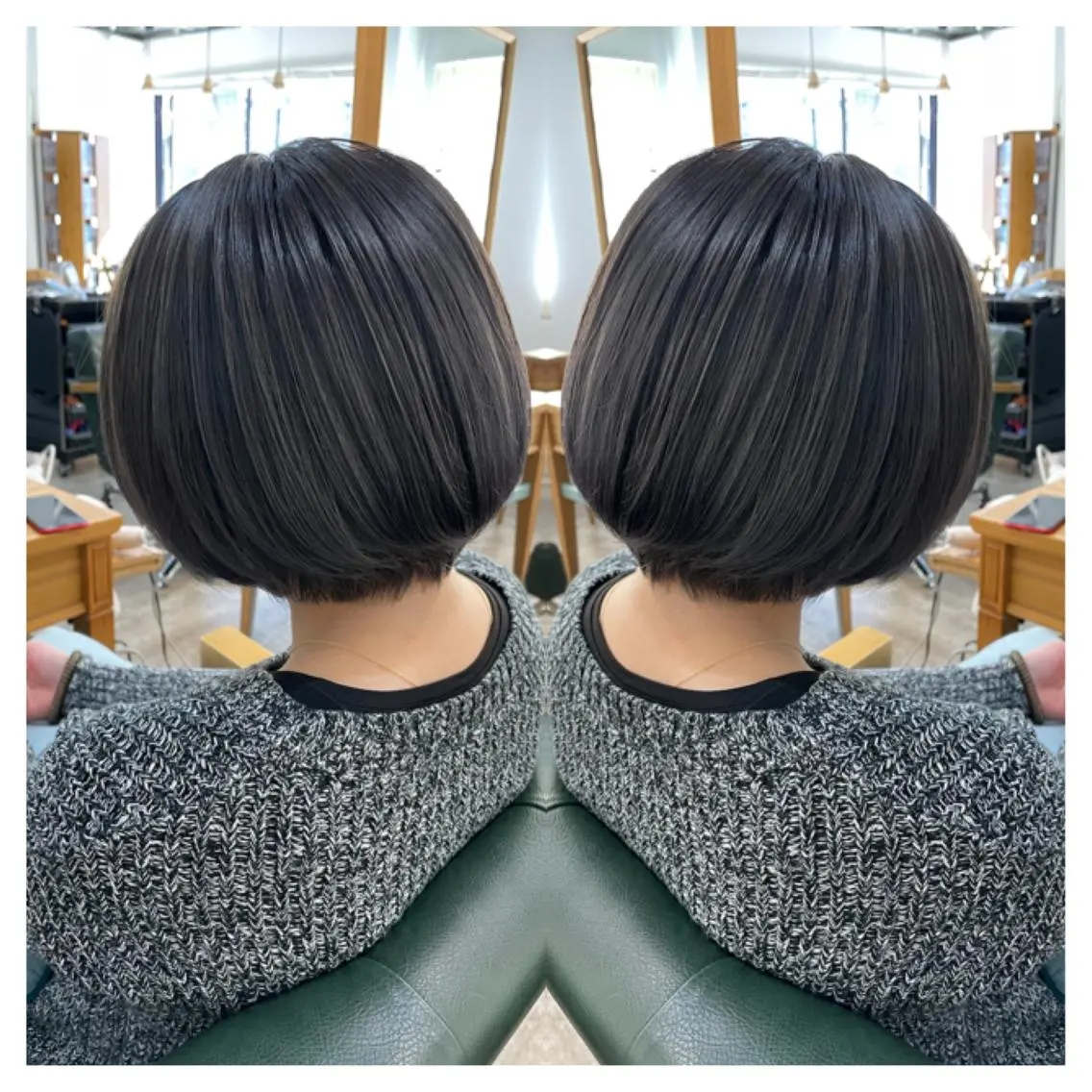 ショート カラー ヘアカラー トリートメント 村山 茉衣のヘアスタイル