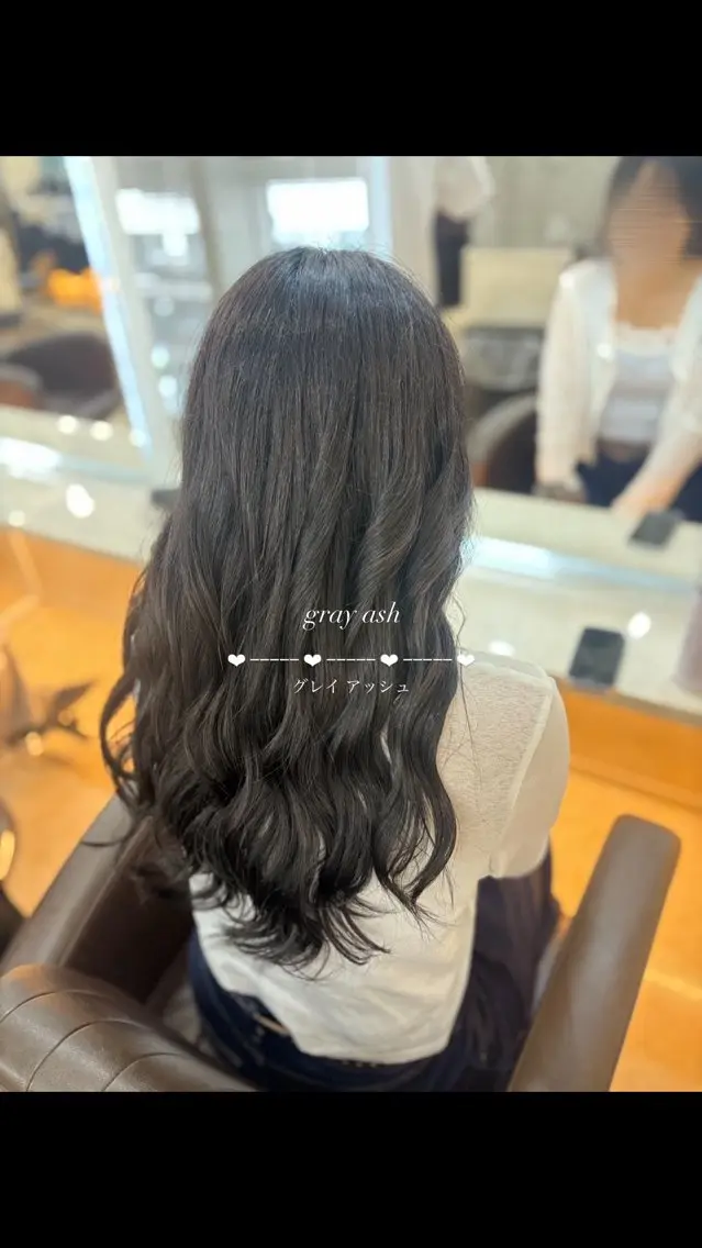 カラー ヘアカラー ‎🤍中村 陽奈‎🤍のヘアスタイル