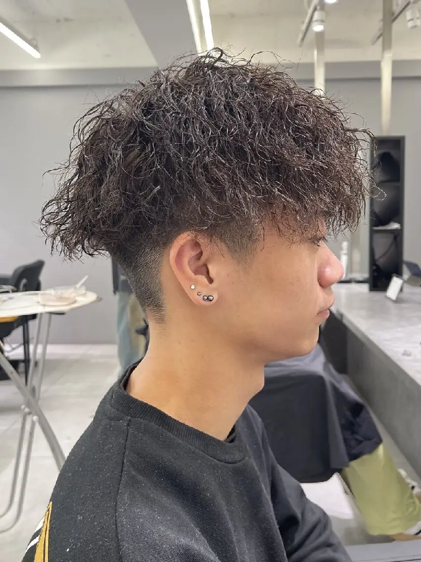 【men's大人気🔥】メンズカット+パーマ¥9900【喜連瓜破/平野】の写真