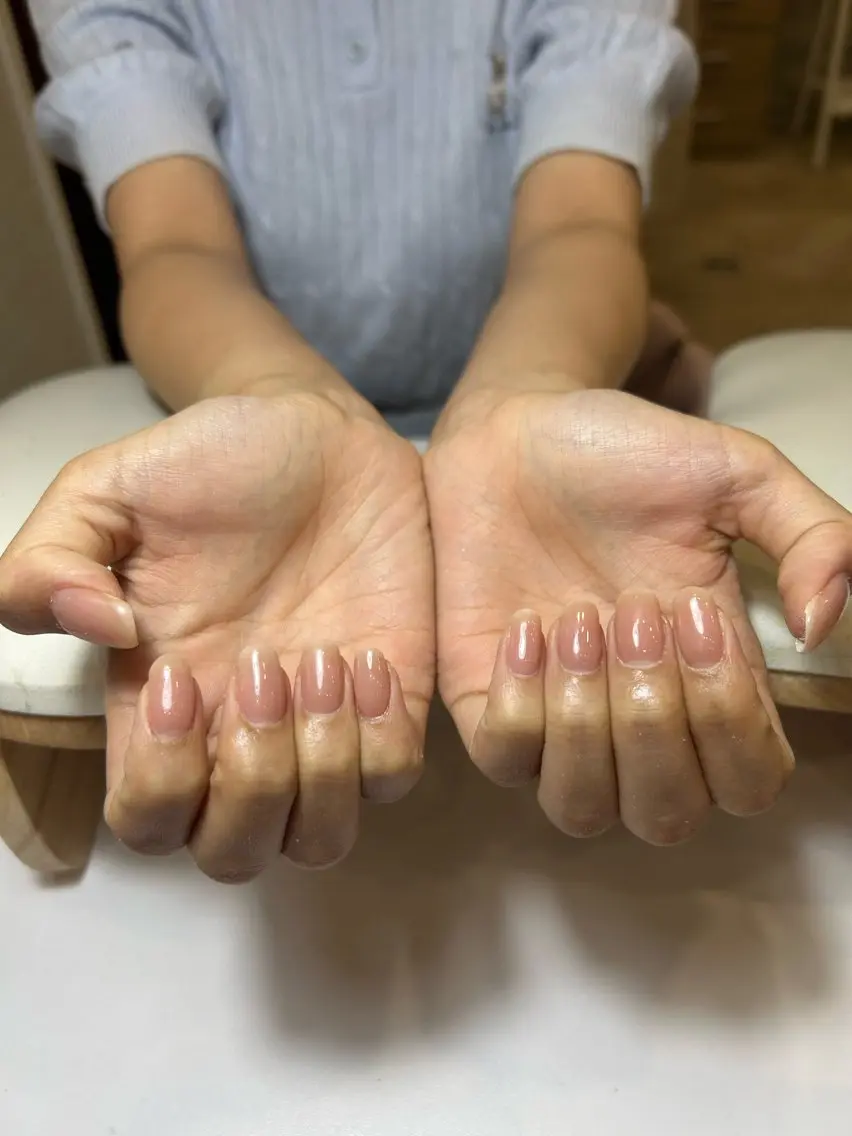 ネイル ハンドネイル 🎀 アネラ しま  🎀のネイルデザイン