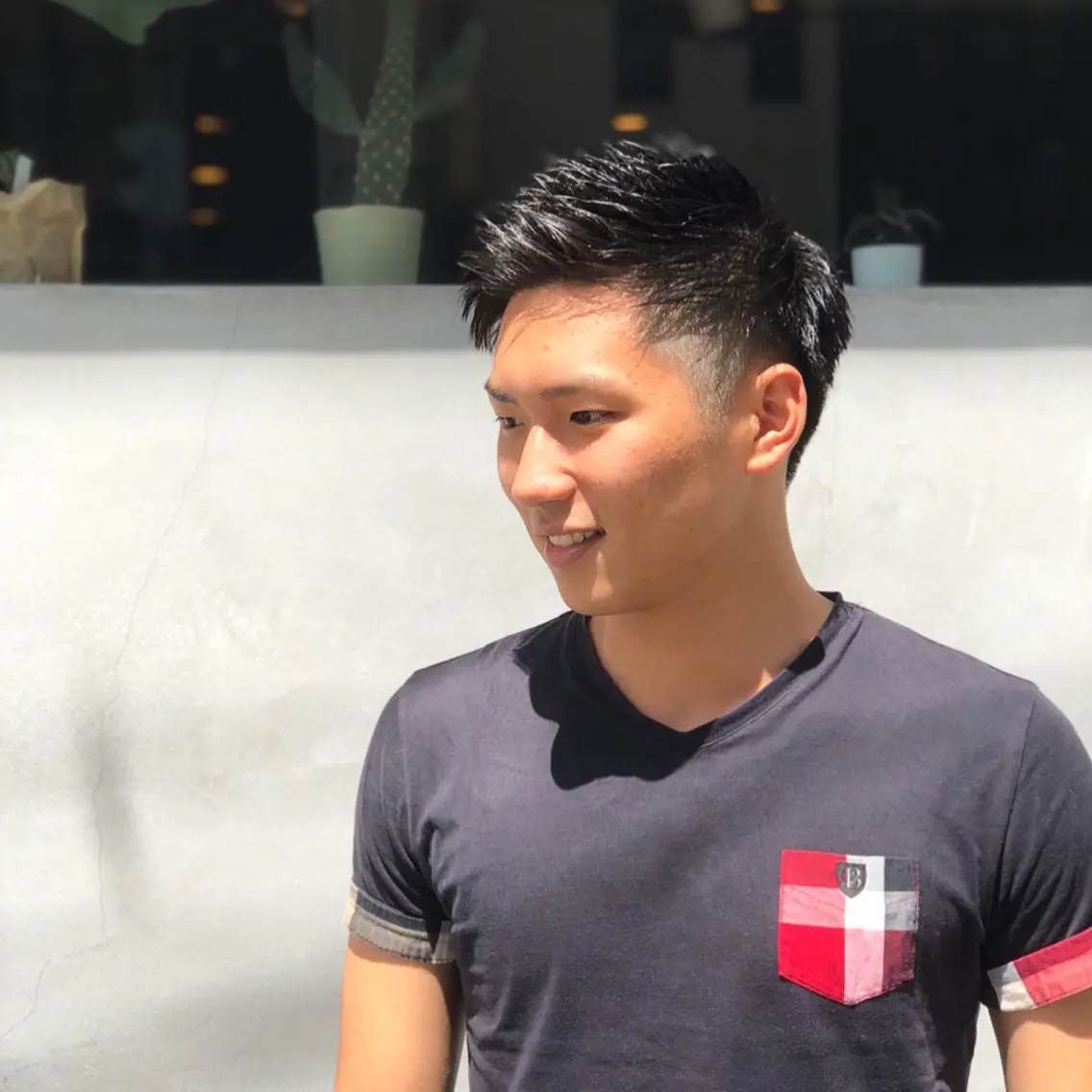 ショート メンズ CHIRU hair salonのヘアスタイル