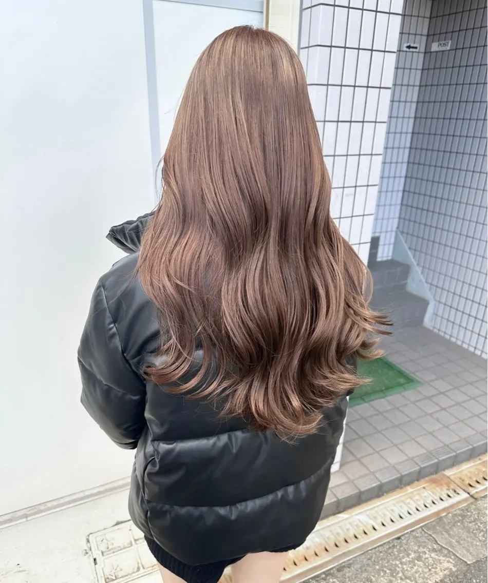 ミディアム カラー ブラウンカラー カット ヘアカラー トリートメント ノンダメージ髪質改善 カラー💎/KURAのヘアスタイル