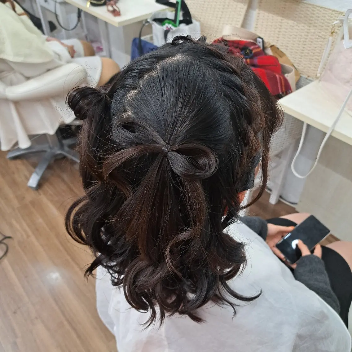 ヘアアレンジ ショート ヘアセット GLOSS心斎橋🌹 はるなのヘアスタイル