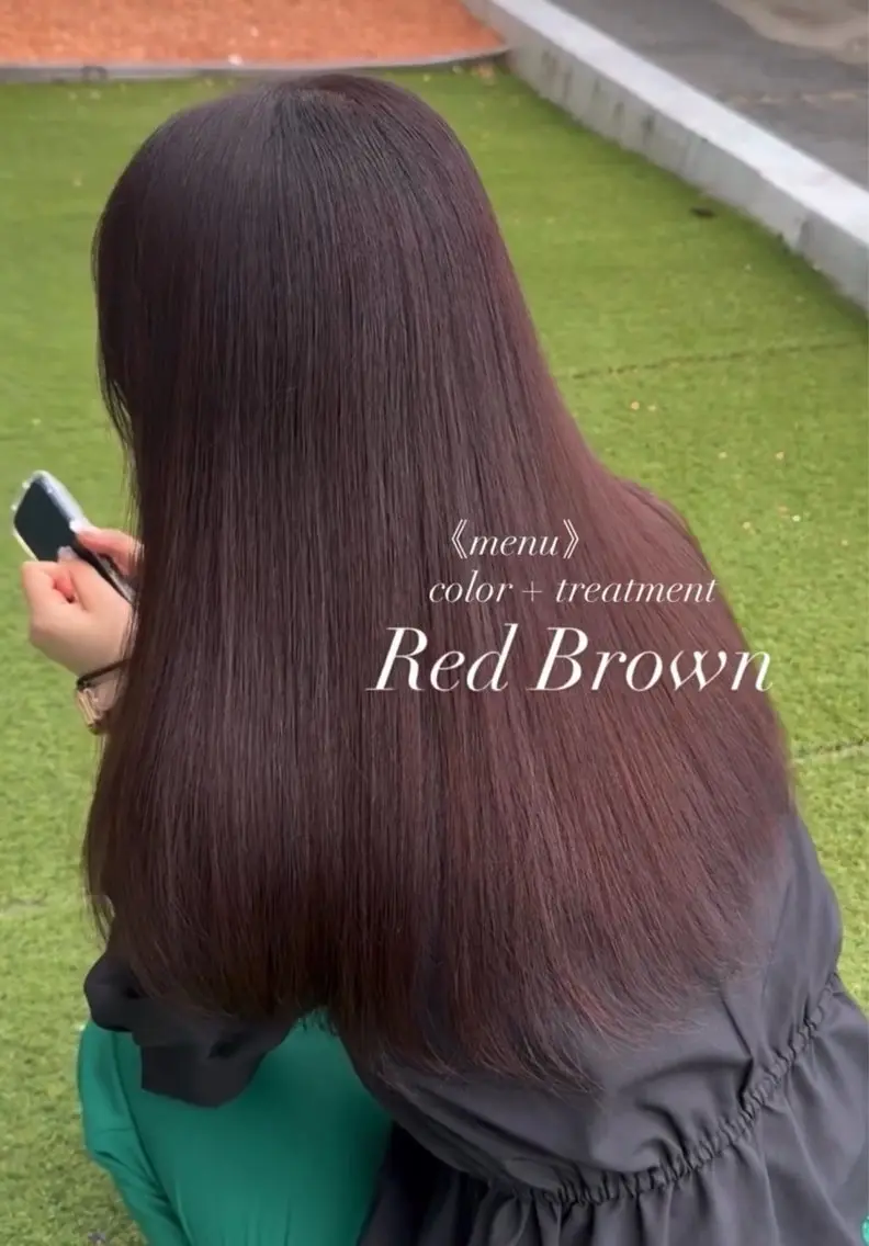 ロング カラー ヘアカラー 五味 亜有里のヘアスタイル