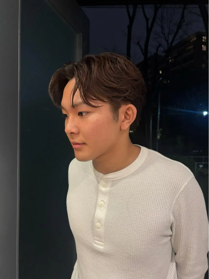 ショート カラー メンズ ヘアカラー 🫧Miyu カットモデル募集🫧のヘアスタイル