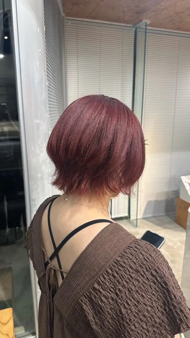ショート ヘアカラー 【U】 manakaのヘアスタイル