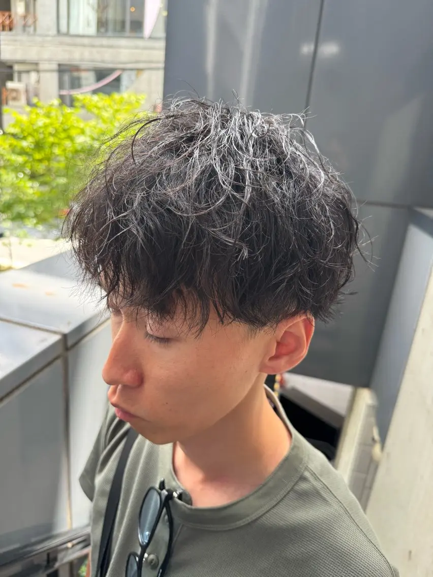メンズ カット パーマ ハル/メンズ特化✨ unreve副店長のヘアスタイル