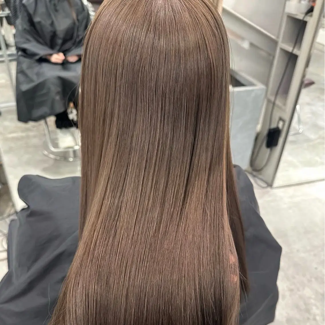 ロング ヘアカラー トリートメント fev kihoのヘアスタイル