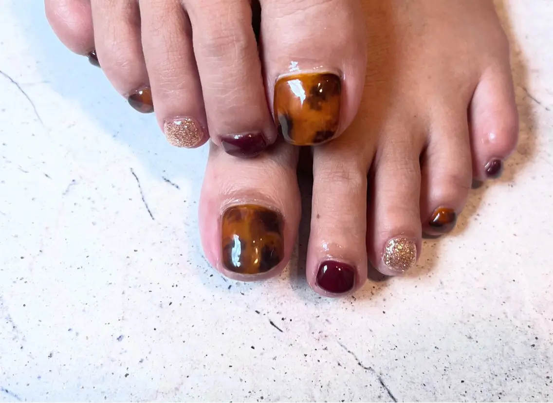 ネイル フットネイル charmant nailのネイルデザイン