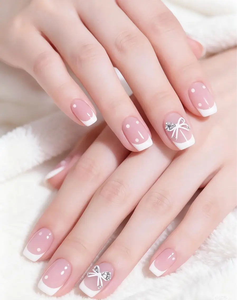 ネイル フレンチネイル ラメ(グリッター) ラメグラデーション マグネットネイル 持ち込み Unicorn Nail原宿表参道のネイルデザイン