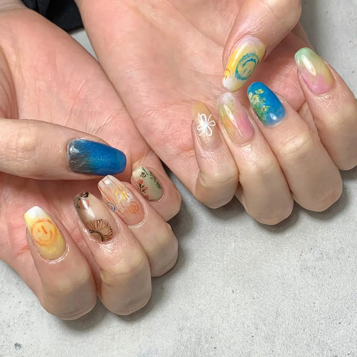 ネイル ハンドネイル FIORITURA aiのネイルデザイン