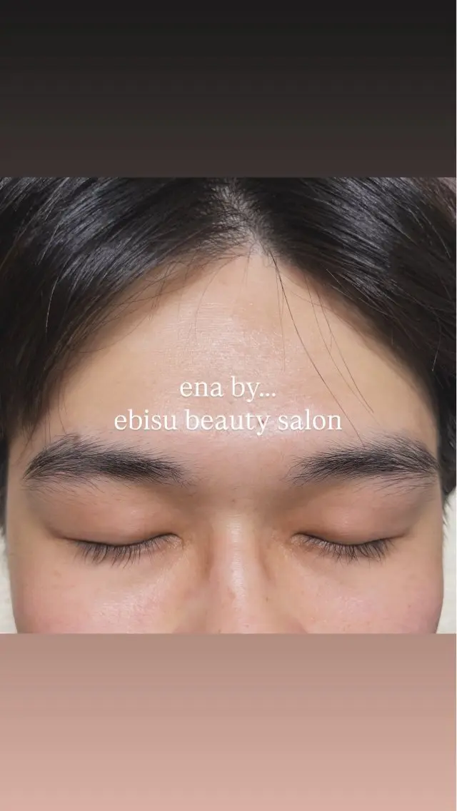 アイブロウ メンズアイブロウ 【ena】恵比寿/ chiba 🪿🤍のマツエク・マツパデザイン