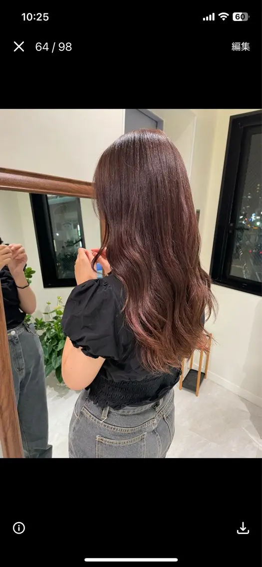 ロング カラー ブラウンカラー ピンクカラー ピンクブラウン ローズカラー トリートメント suzuna/暖色 カラー💞/スパのヘアスタイル