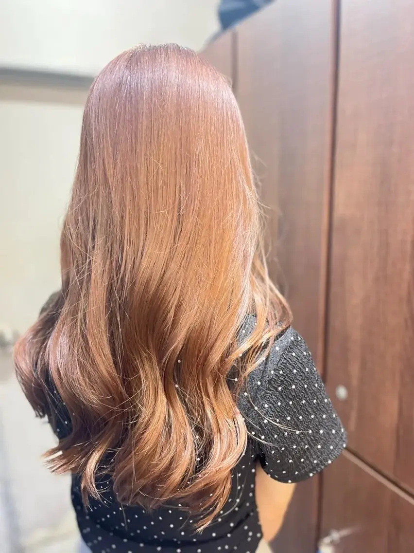 ロング カラー ヘアカラー トリートメント 多系統似合わせ/ tsuburaのヘアスタイル