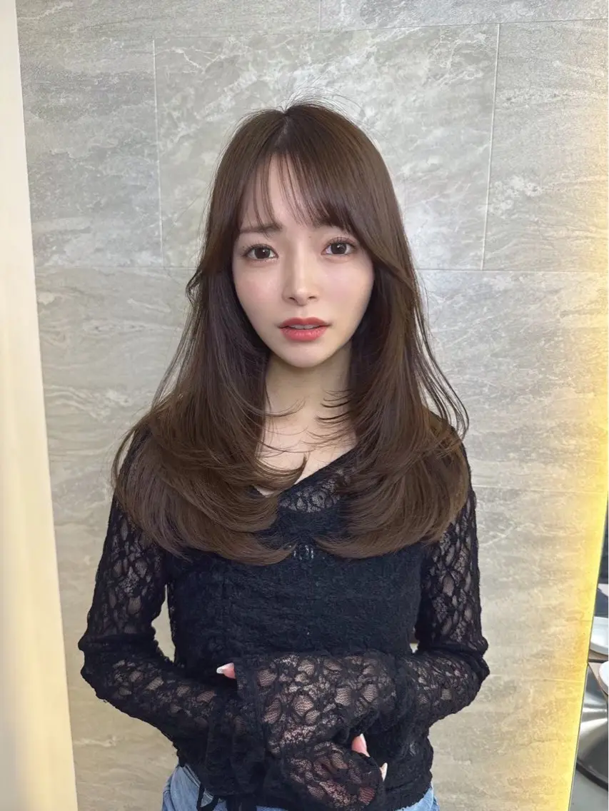 ロング ishikura yubiのヘアスタイル