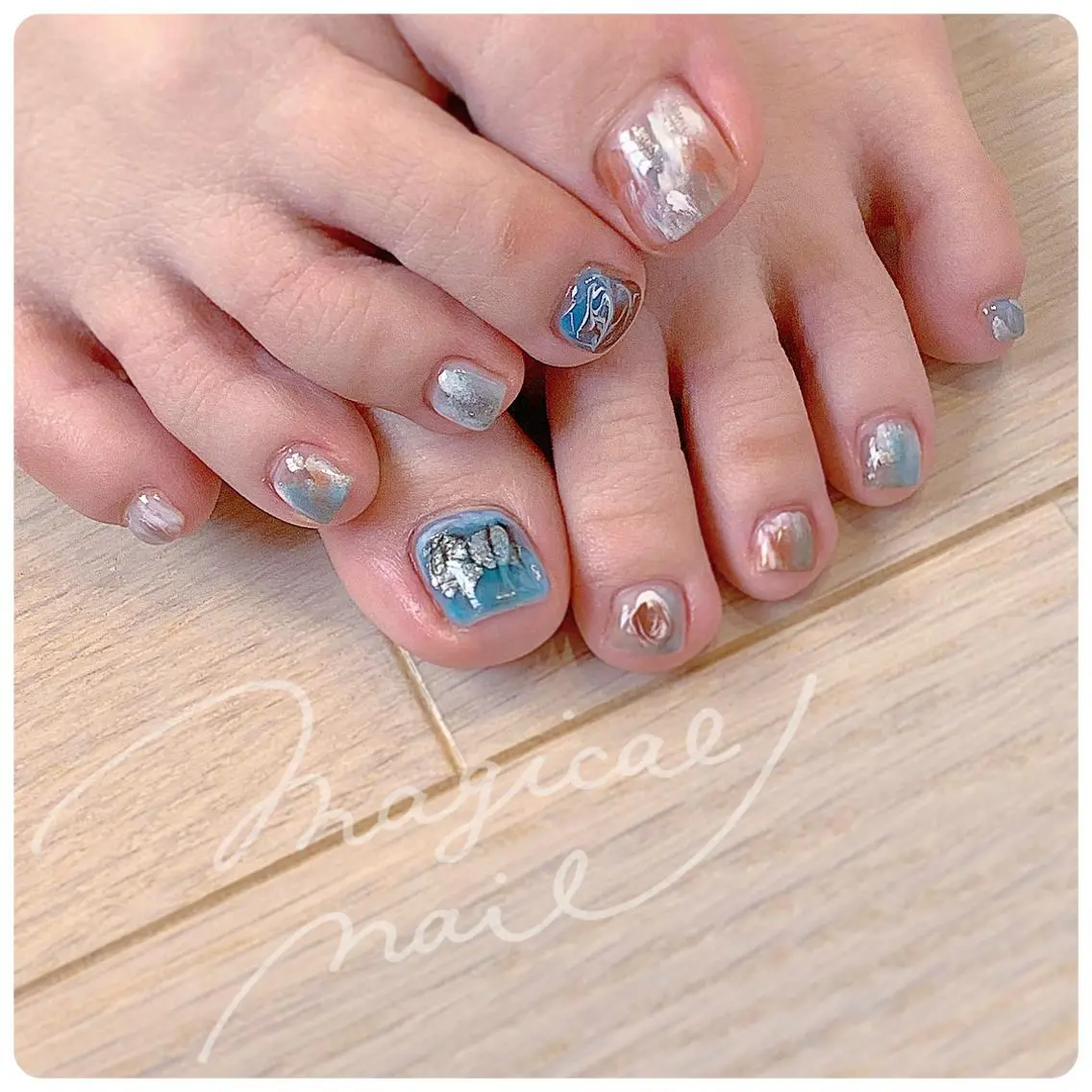 ネイル フットネイル magical nailのネイルデザイン