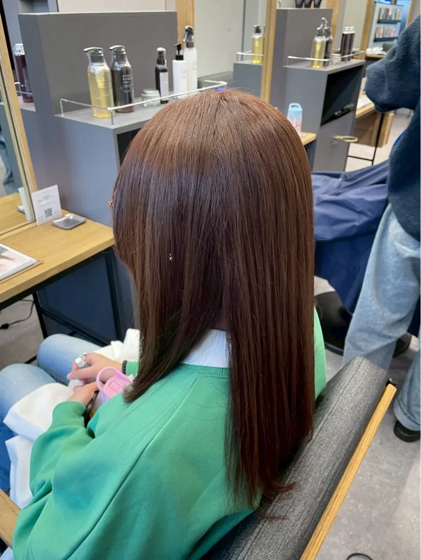 カラー ヘアカラー トリートメント カラーモデル様募集 ✿︎蒲生四丁目❁彩咲のマツエク・マツパデザイン