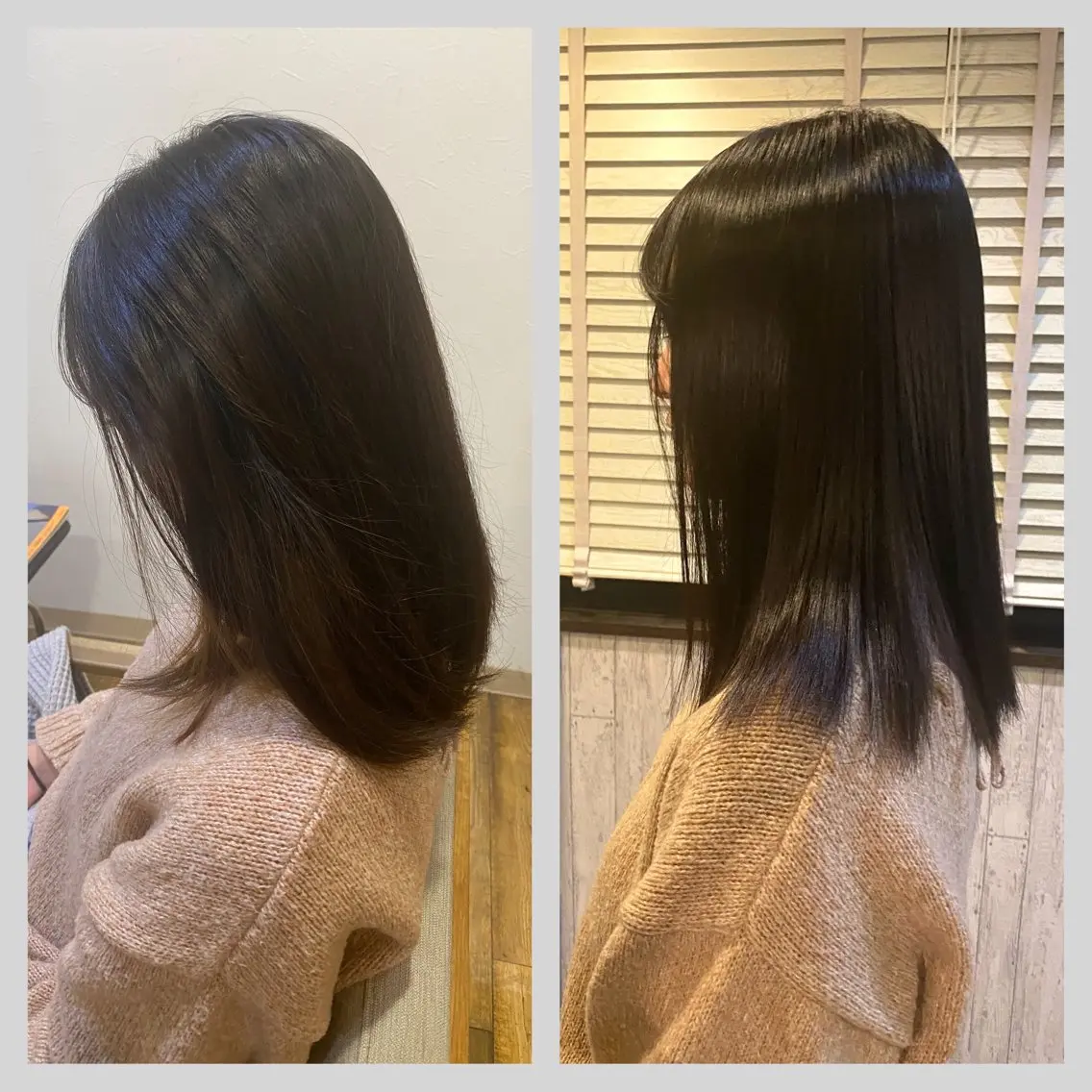 ミディアム カラー パーマ ベージュカラー 縮毛矯正 トリートメント 佐藤 沙也輝のヘアスタイル