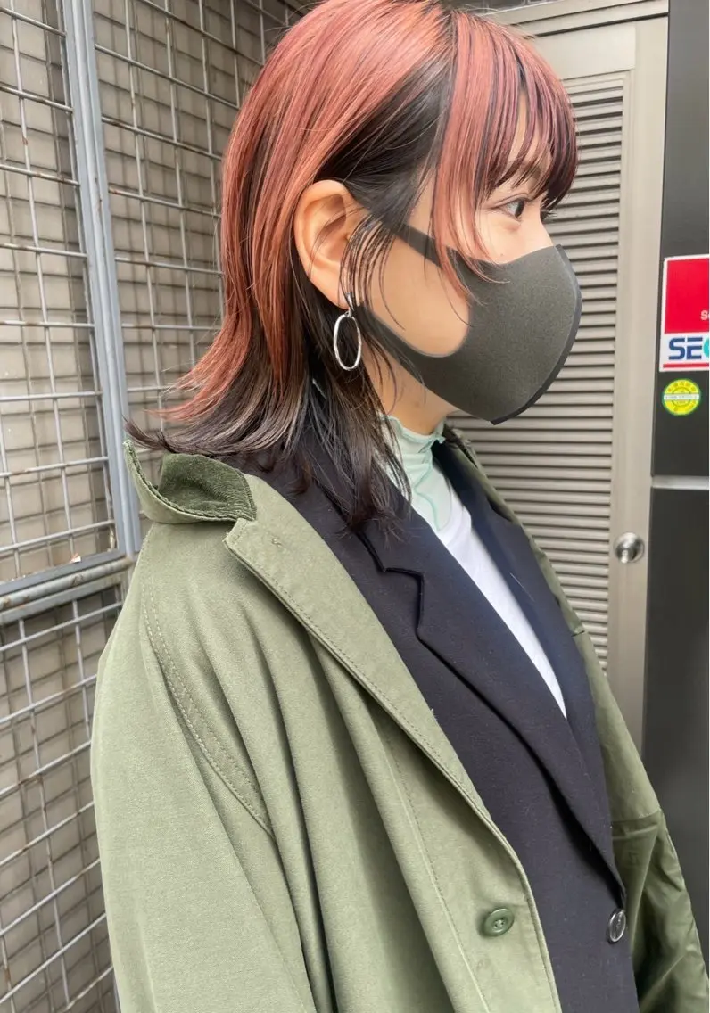 カラー ベージュカラー ブリーチ 透明感カラー ダブルカラー グレージュ カット ヘアカラー 藤田 海斗のヘアスタイル