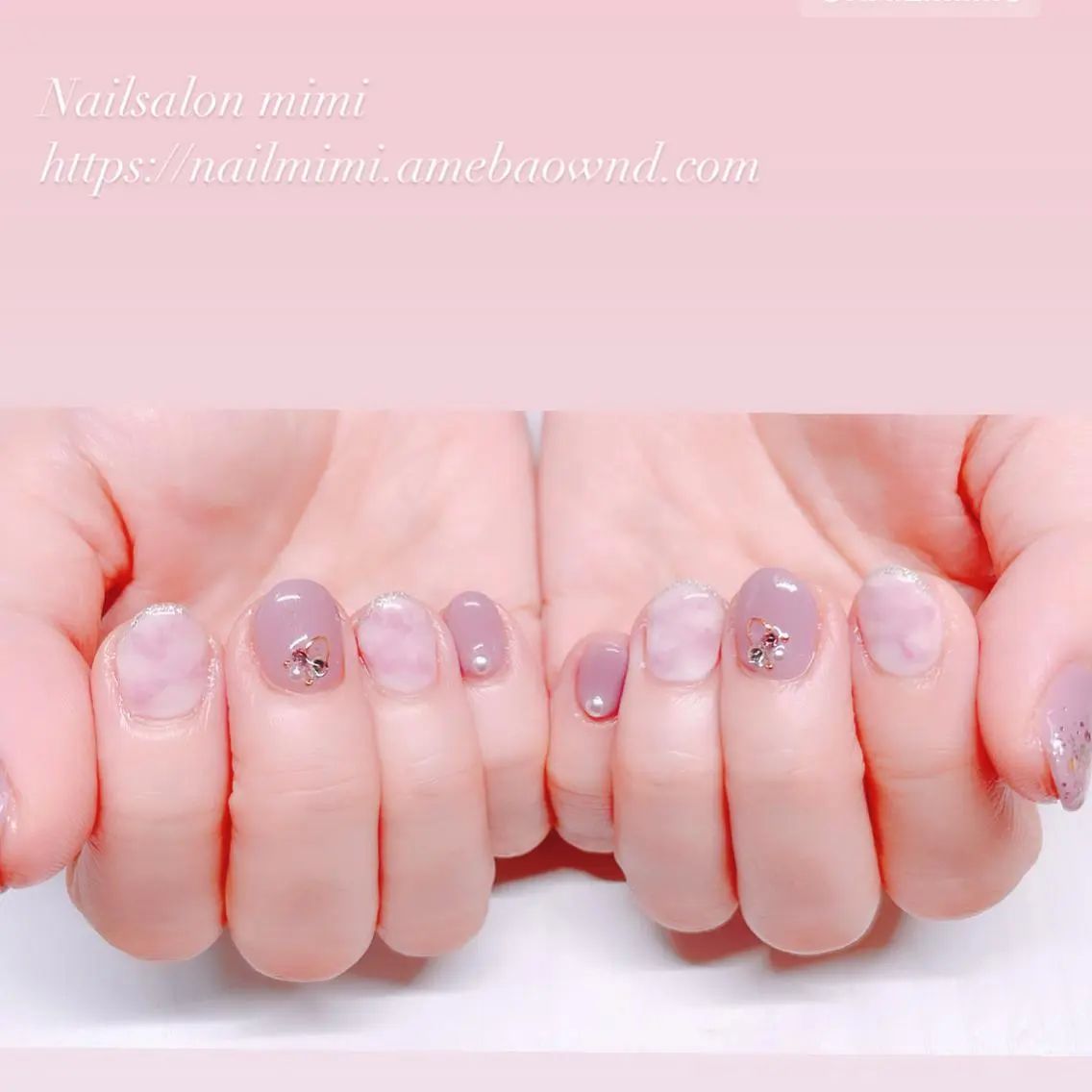 ネイル ハンドネイル Nailsalon mimiのネイルデザイン