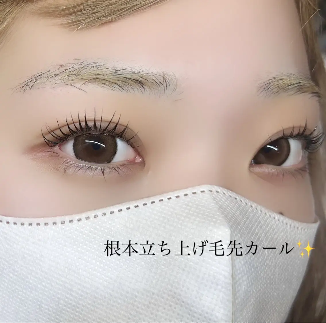 マツエク・マツパ パリジェンヌラッシュリフト マツパ ら ら🤍のマツエク・マツパデザイン