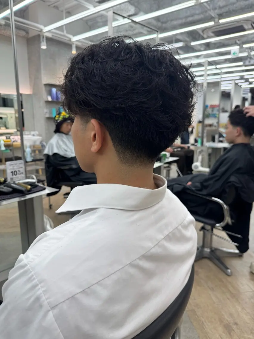 パーマ メンズ カット パーマ 後藤 拓未 fifth栄のヘアスタイル
