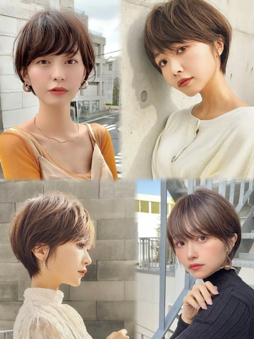ショート カット トリートメント ✨−5歳大人ショート ヘア✨れいじのヘアスタイル