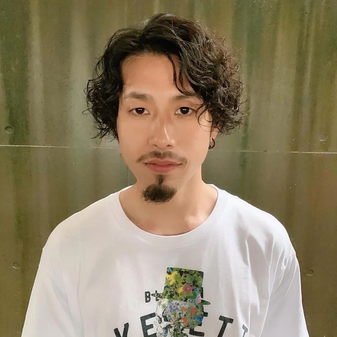 パーマ メンズ 中川 竜誠のヘアスタイル