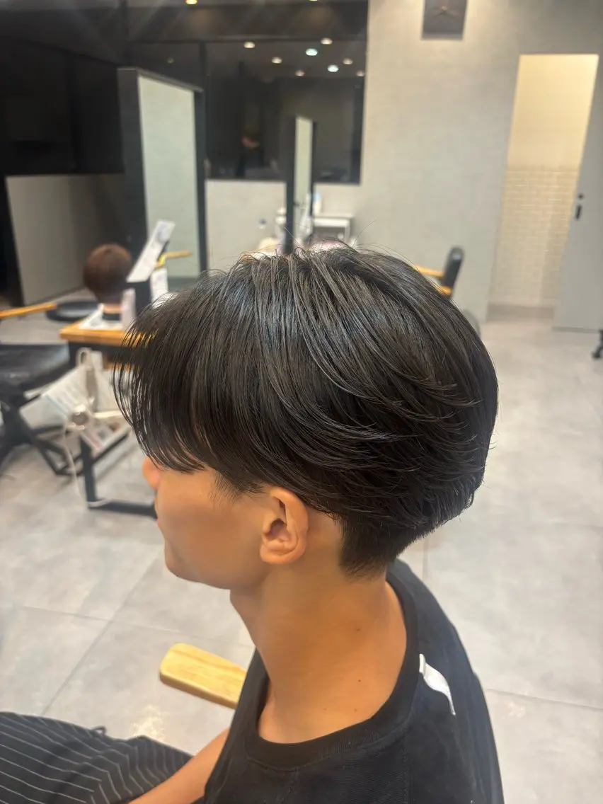 メンズ カット 中村 梨央奈のヘアスタイル