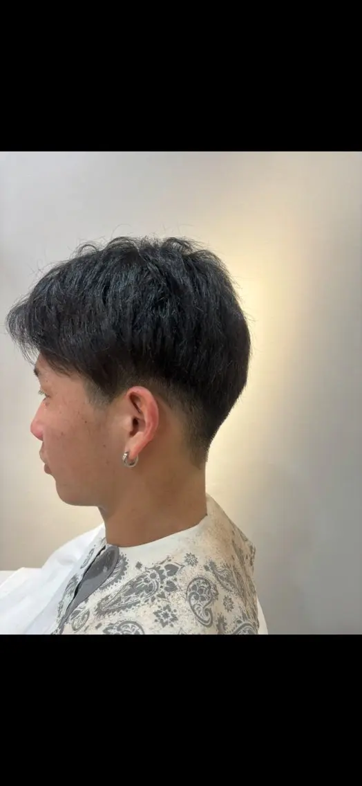 ショート メンズ 刈り上げ 増井翼稀 カットモデル募集中のヘアスタイル