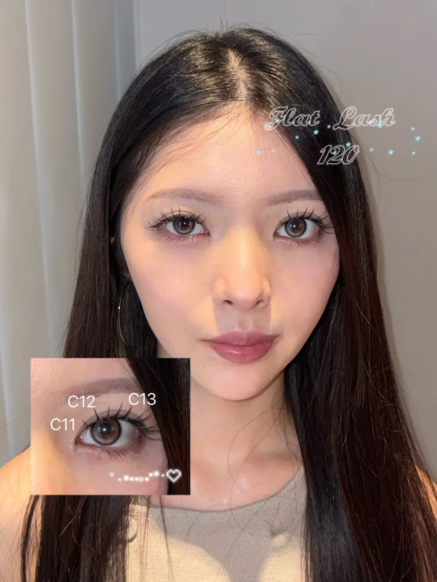 マツエク・マツパ フラットラッシュ 韓国風マツエク マツエク NORAアイラッシュ 🩵NANAKOのマツエク・マツパデザイン