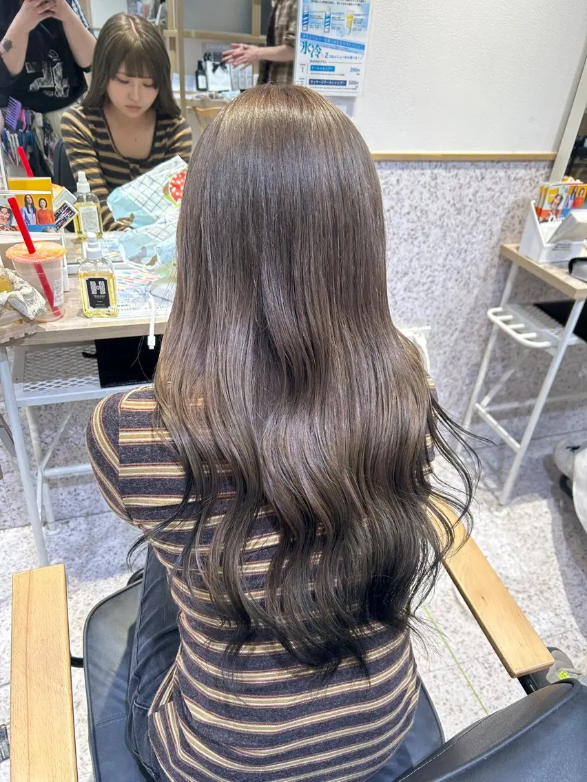カラー ♡透明感カラー★ ネイル/しの♡のヘアスタイル