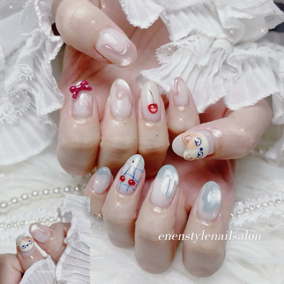 ネイル ハンドネイル 🐾enen style 🐾のネイルデザイン