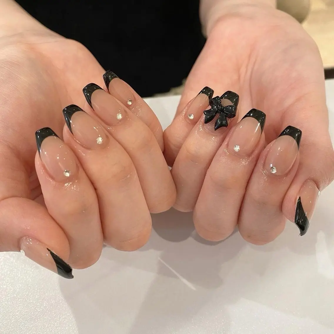 ネイル アートネイル フレンチネイル ジェルネイル ニュアンスネイル オフィスネイル Jenn Nail Salonのネイルデザイン