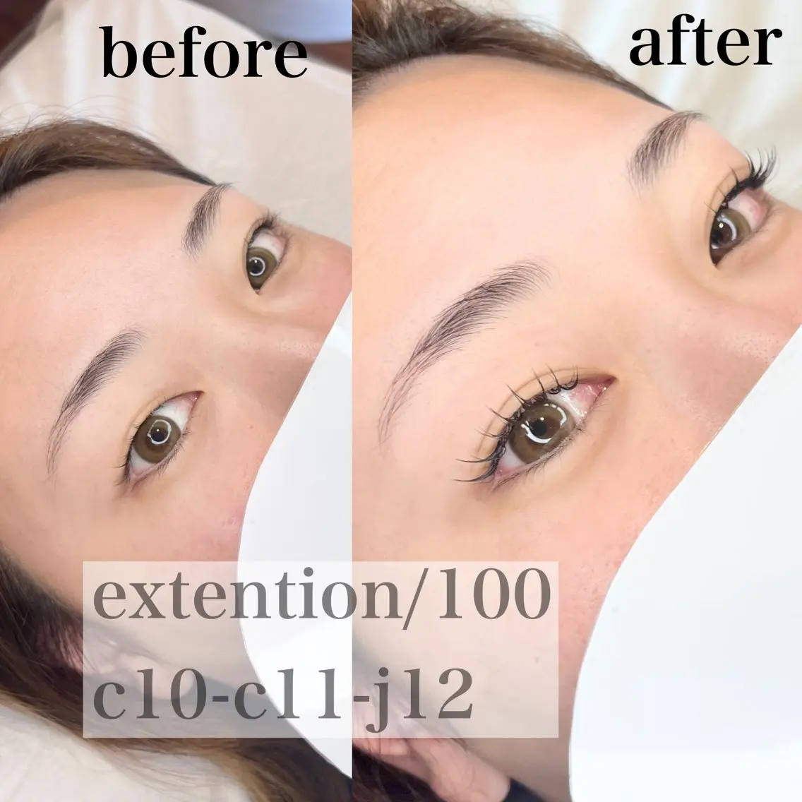 マツエク・マツパ 目尻長め bijou eyesalonのマツエク・マツパデザイン