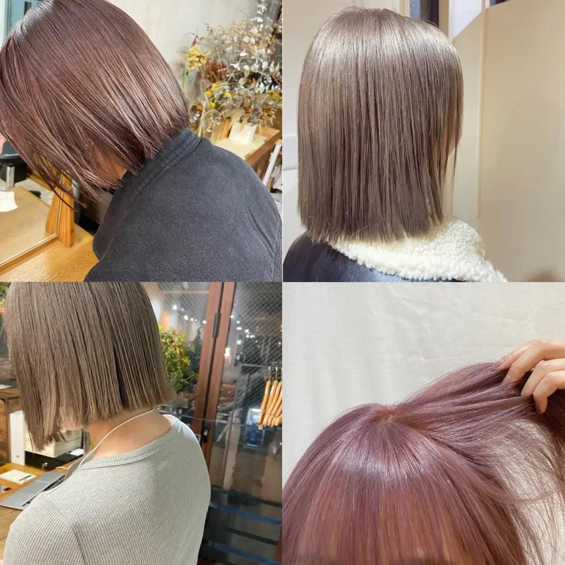 ショート カラー SALTWATER AYARIのヘアスタイル