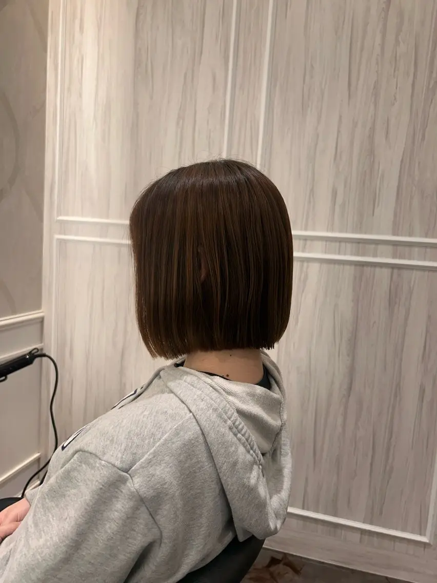 ミディアム ボブ、ミディアム、シ ョート、杉田啓祐のヘアスタイル