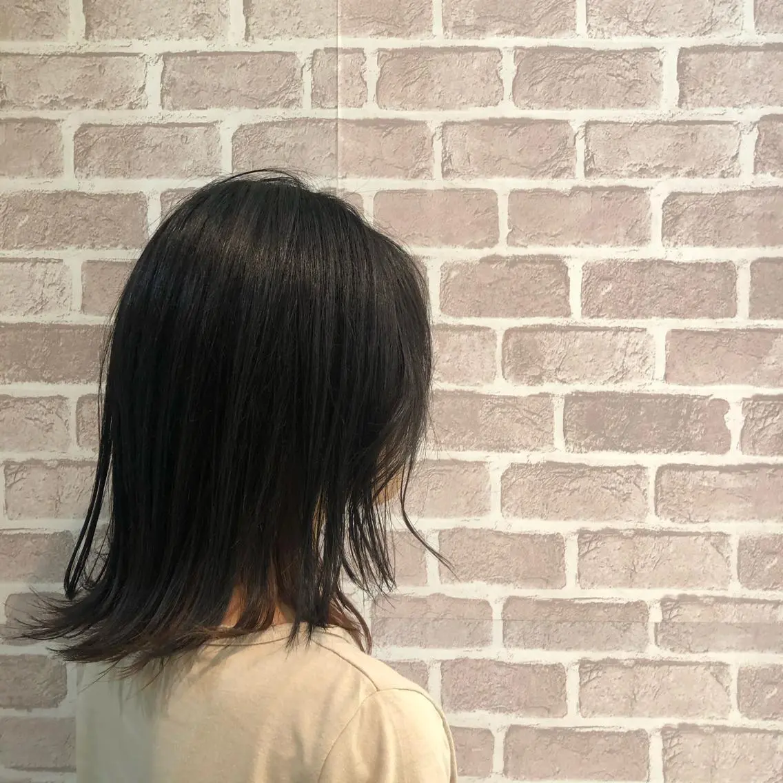 ミディアム 齋藤 尋真のヘアスタイル