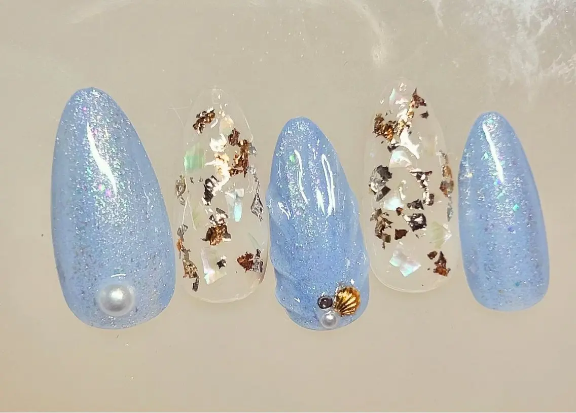 ネイル ハンドネイル nail salon pearのネイルデザイン