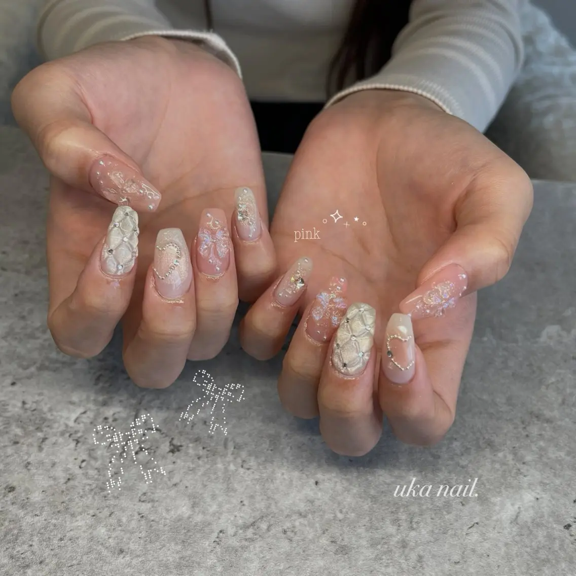 ネイル ハンドネイル uka nailのネイルデザイン