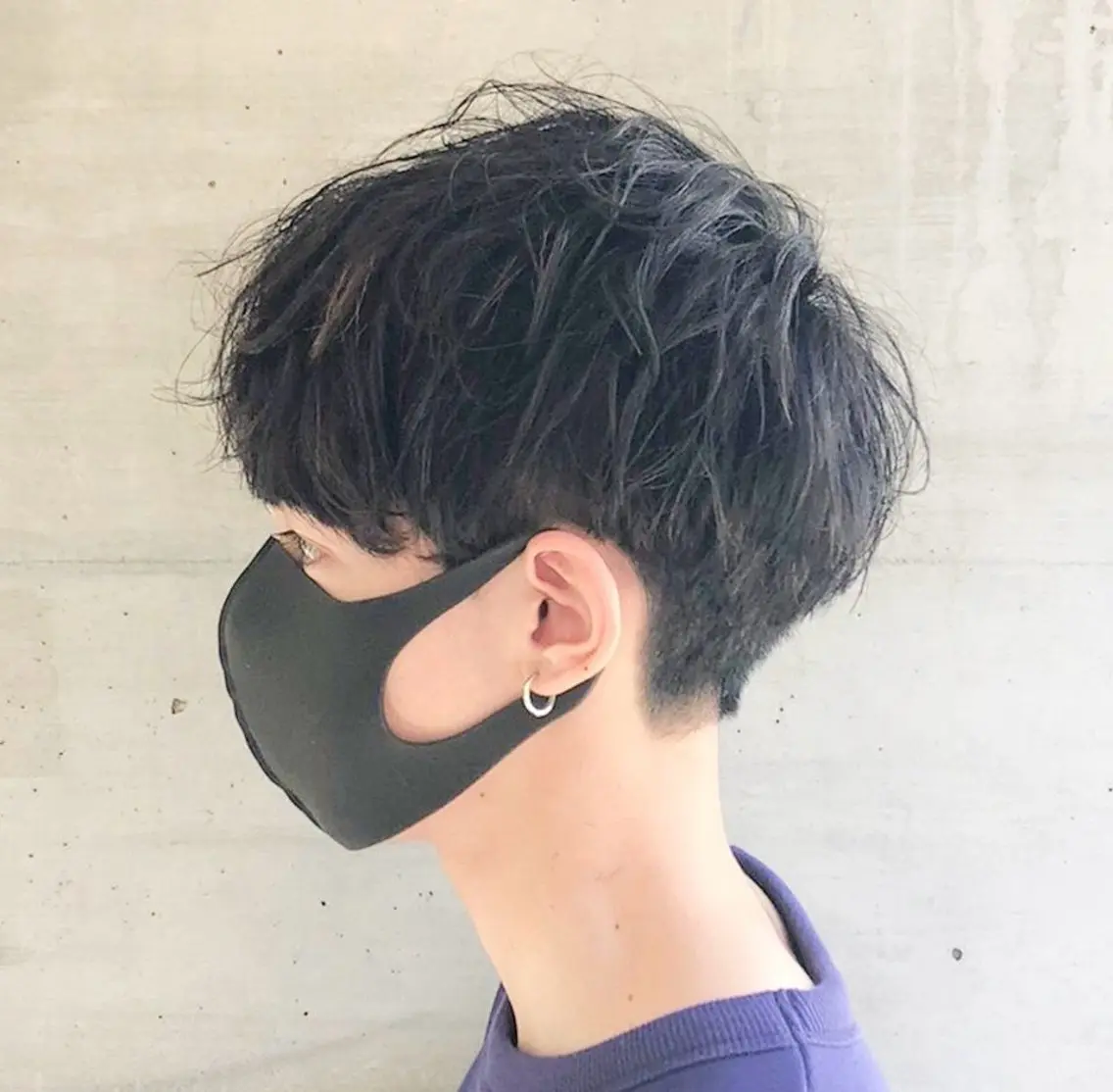 【練習モデル】メンズカットの写真