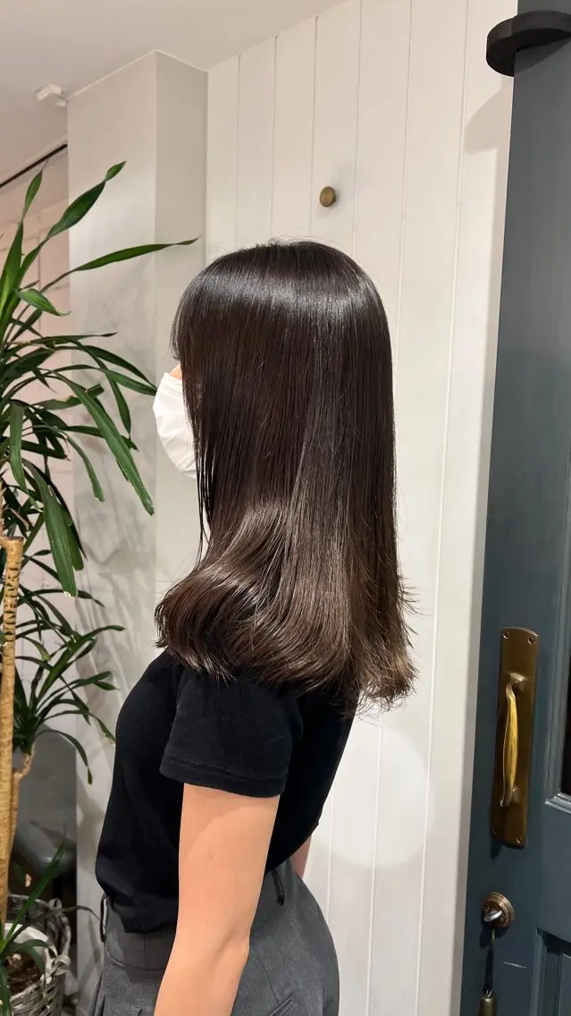 セミロング カラー ☆ HARUKA ☆のヘアスタイル