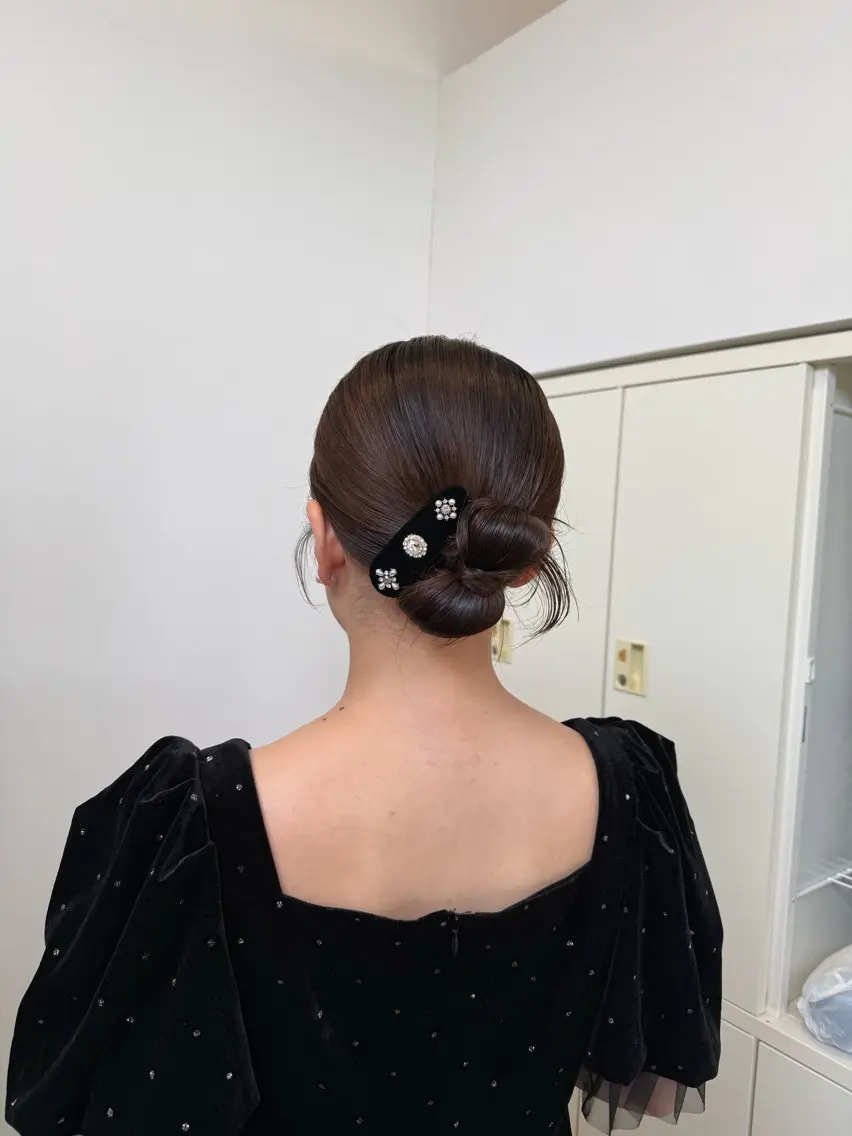 ヘアアレンジ ヘアセット 吉川 莉央のヘアスタイル