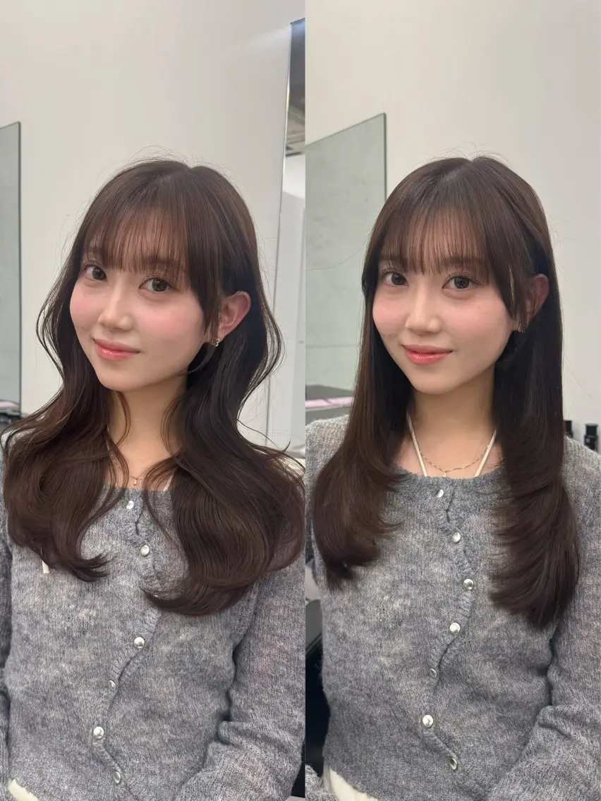 ロング レイヤー・ブリーチ kiyotoshiのヘアスタイル