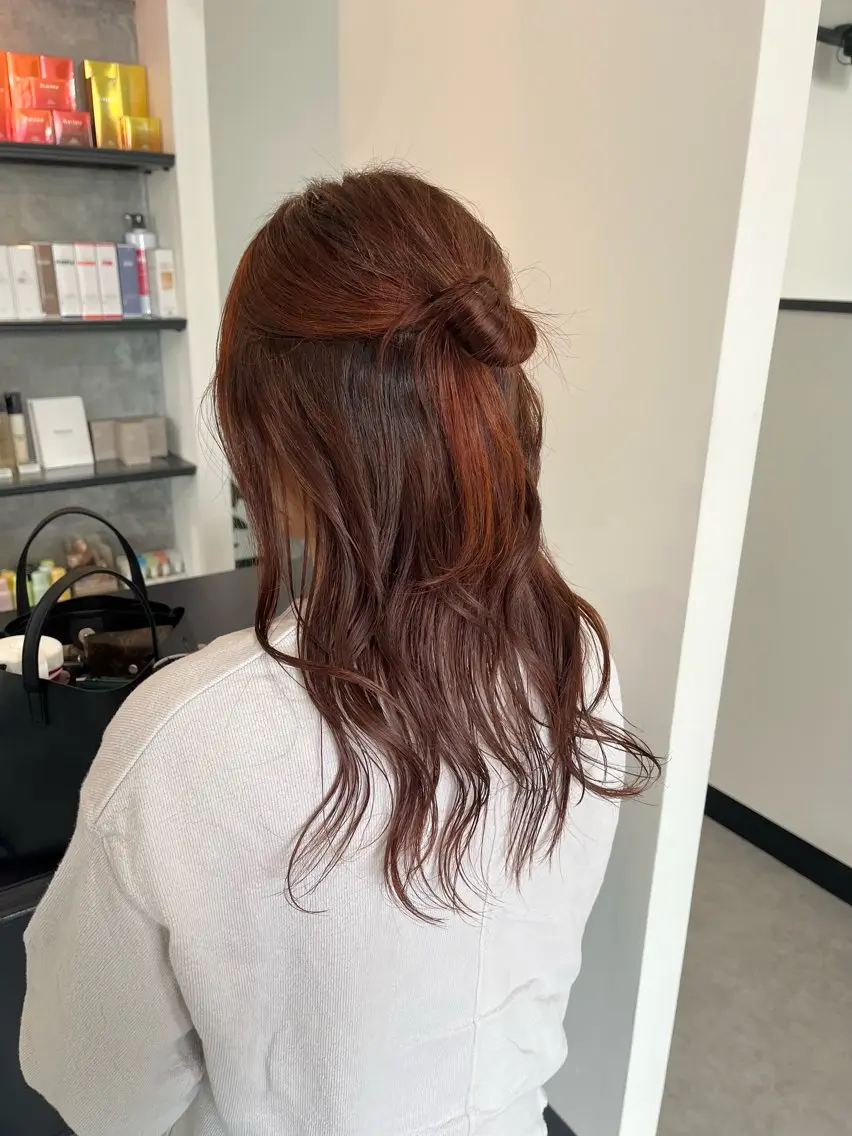 ロング 多田 朝光のヘアスタイル