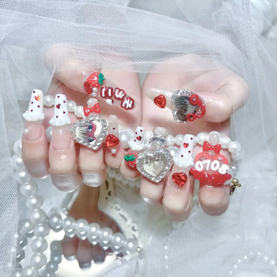 ネイル ロングネイル ハンドネイル Nail salon unmeltのネイルデザイン