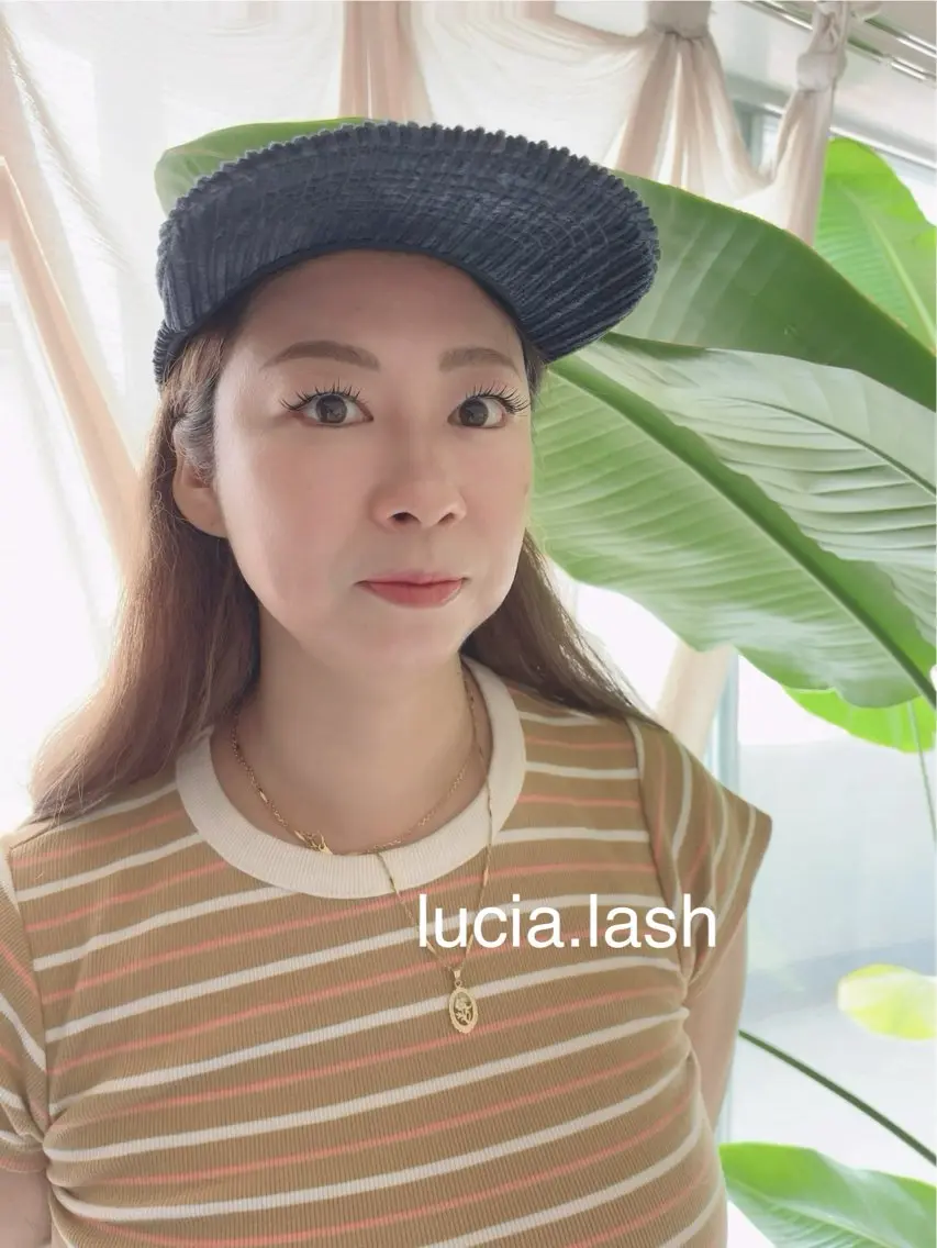 マツエク・マツパ 束感まつ毛 フラットラッシュ マツエク Lucia 小川のマツエク・マツパデザイン