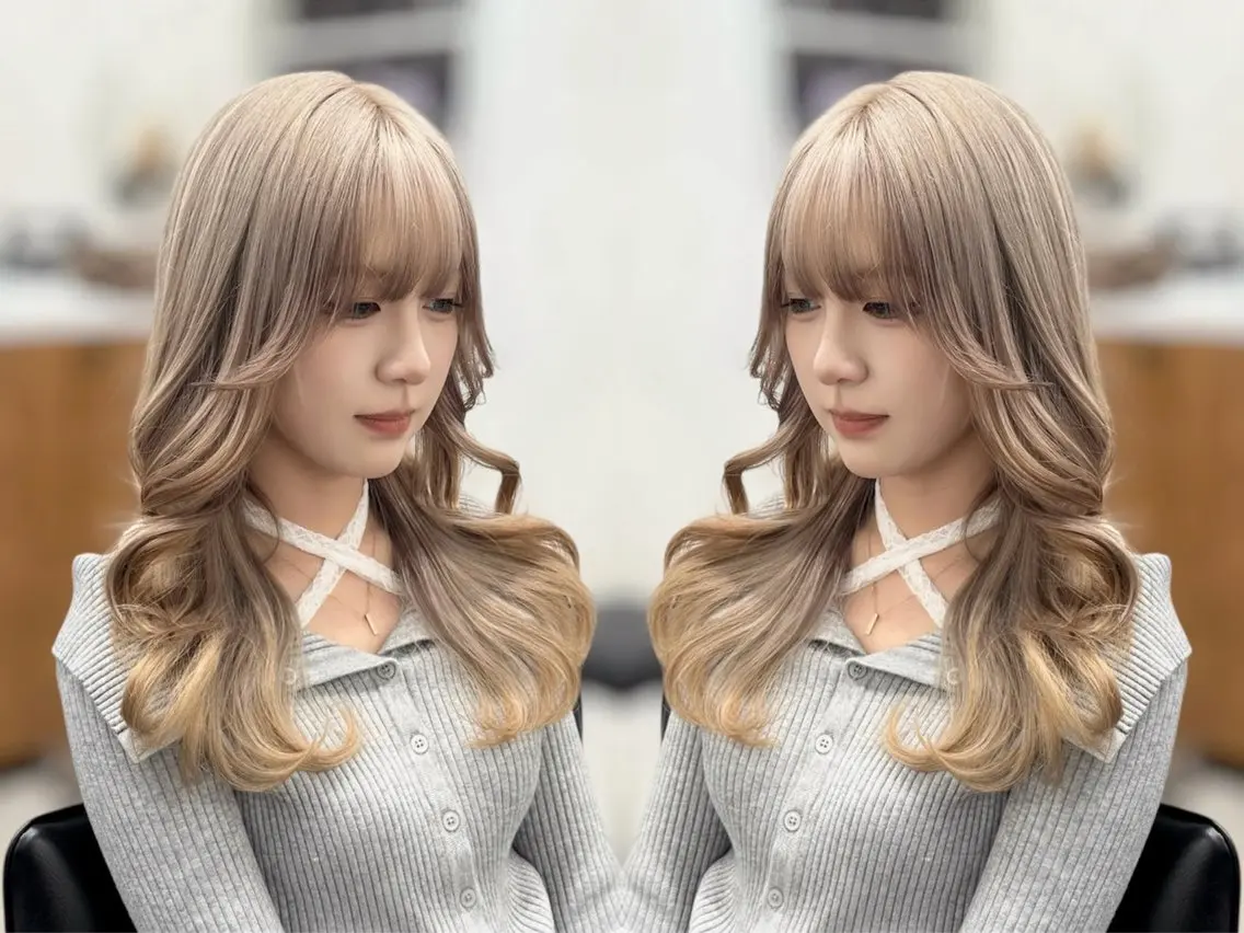 小顔が叶う‼️レイヤーカット💇‍♀️＋髪質別トリートメントの写真