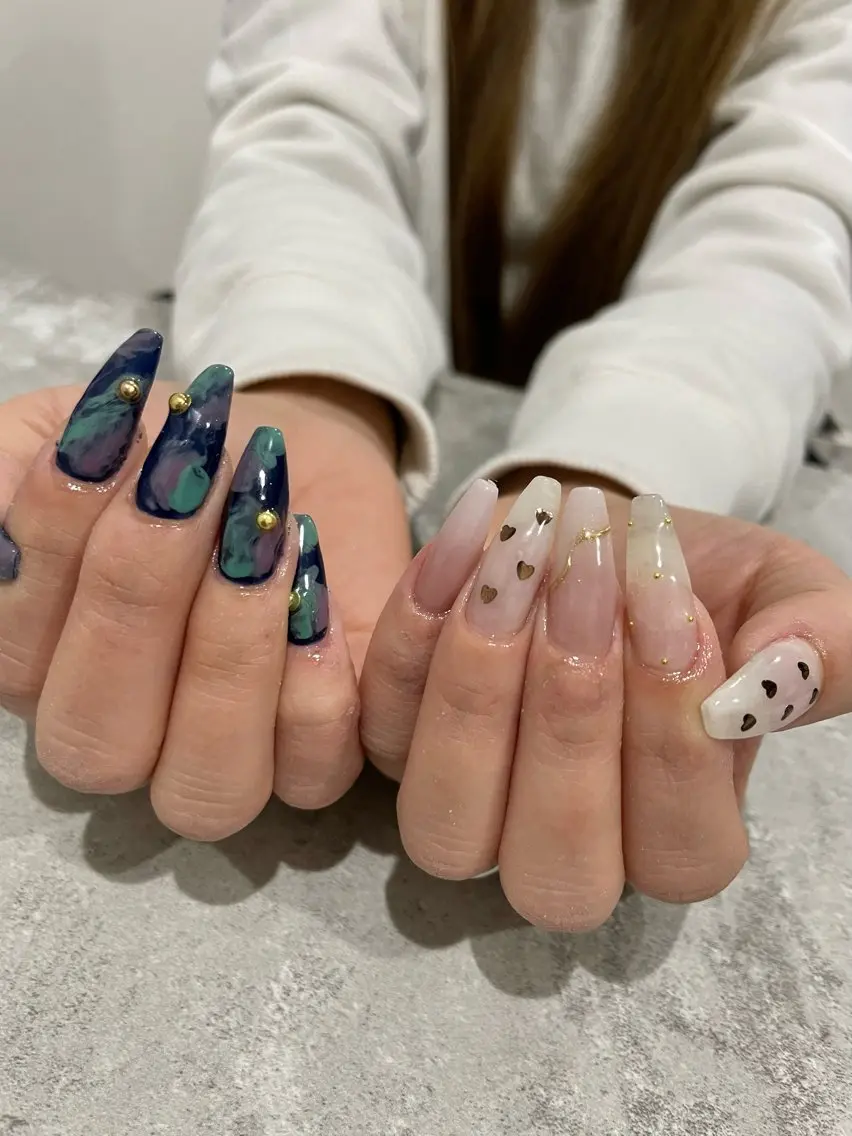 ネイル 持ち込み ハンドネイル Raviliss ♡のネイルデザイン
