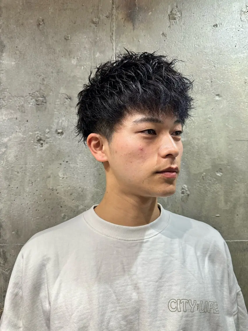ショート カラー メンズ メンズブリーチ ブリーチ メンズ専門 Ryukiのヘアスタイル